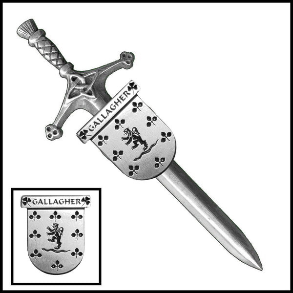 Gallagher Irish Coat of Arms Shield Kilt Pin ~ ISLKP