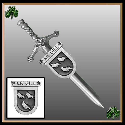 McGill Irish Coat of Arms Shield Kilt Pin ~ ISLKP