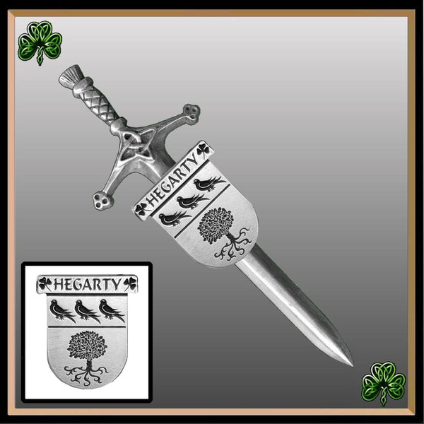 Hegarty Irish Coat of Arms Shield Kilt Pin ~ ISLKP