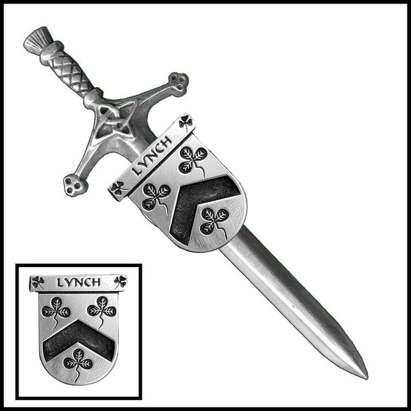 Lynch Irish Coat of Arms Shield Kilt Pin ~ ISLKP