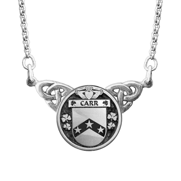 Carr Irish Coat of Arms Double Drop Pendant ~ ILP03