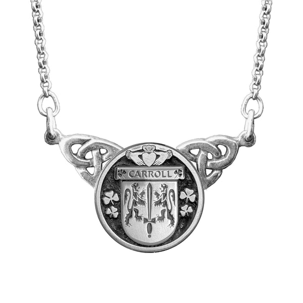 Carroll Irish Coat of Arms Double Drop Pendant ~ ILP03