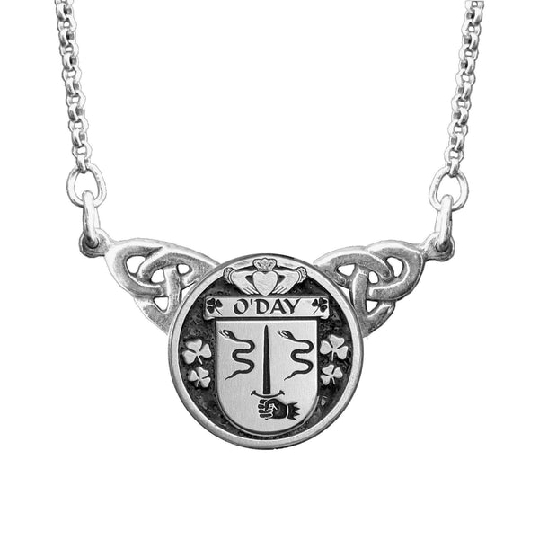 O'Day Irish Coat of Arms Double Drop Pendant ~ ILP03