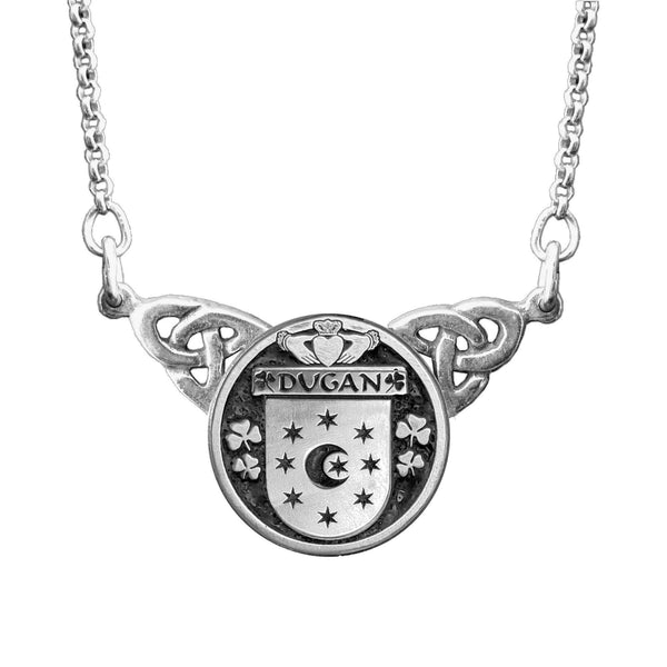 Dugan Irish Coat of Arms Double Drop Pendant ~ ILP03