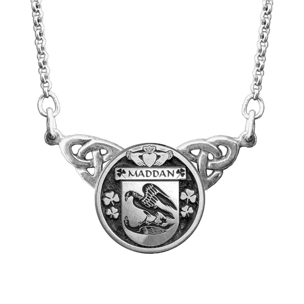 Maddan Irish Coat of Arms Double Drop Pendant ~ ILP03
