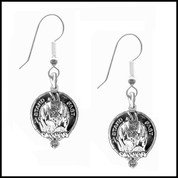 Grant Clan Crest Earrings