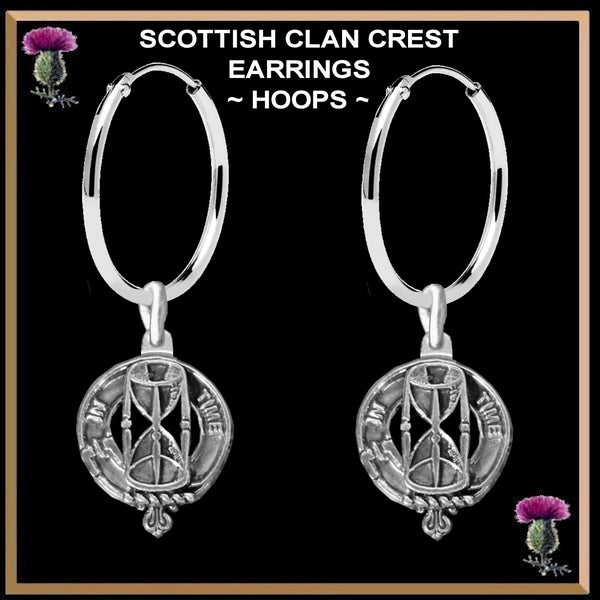 Houston Clan Crest Earrings