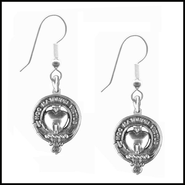 Logan Clan Crest Earrings