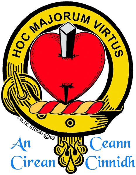 Logan Clan Crest Earrings