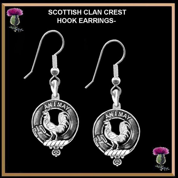 Lyle Clan Crest Earrings