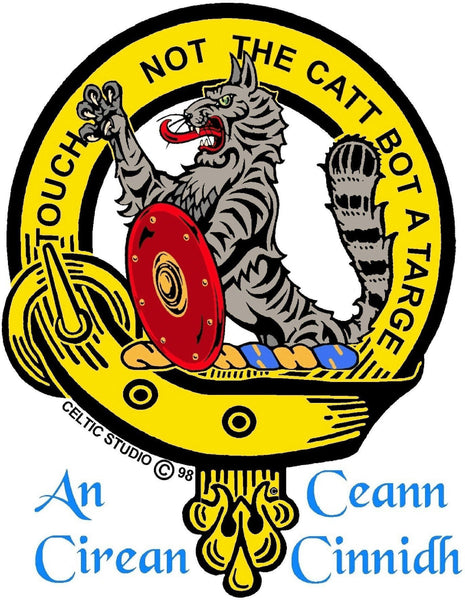 MacBain Clan Crest Earrings