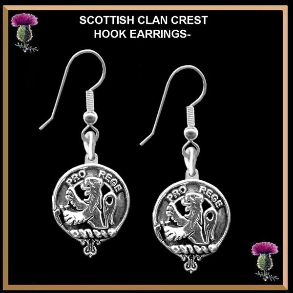 MacFie Clan Crest Earrings