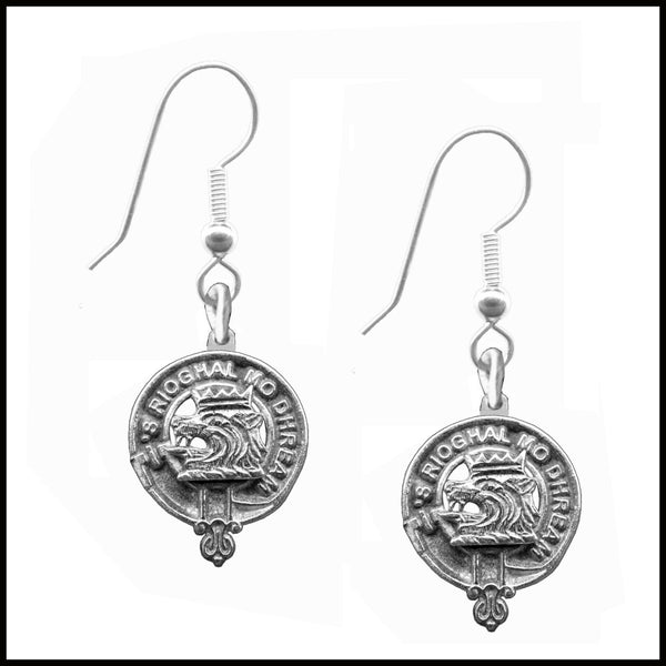 MacGregor Clan Crest Earrings