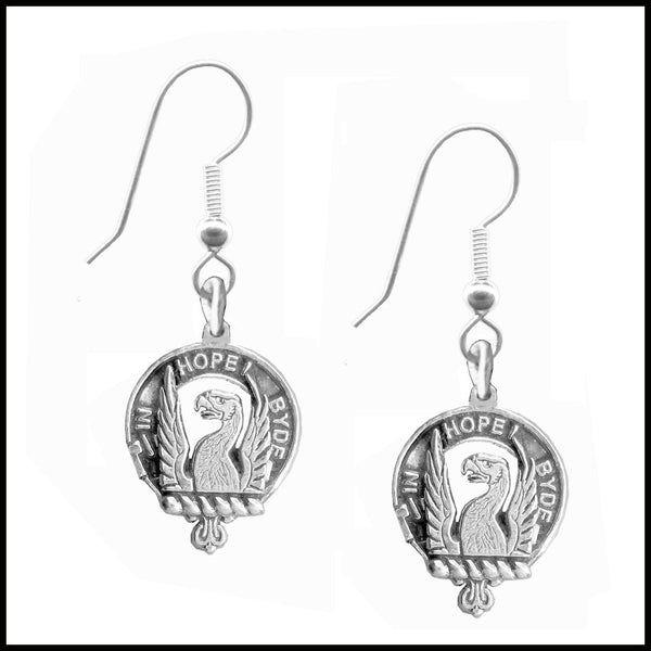 MacIain Clan Crest Earrings