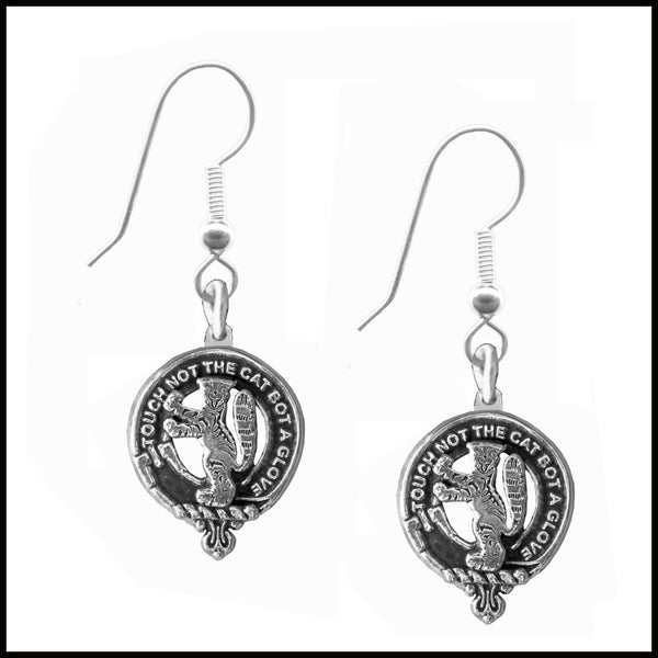 MacIntosh Clan Crest Earrings