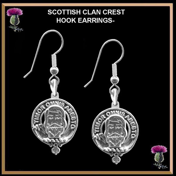 MacNab Clan Crest Earrings