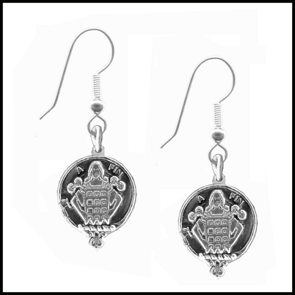 Ogilvie Clan Crest Earrings