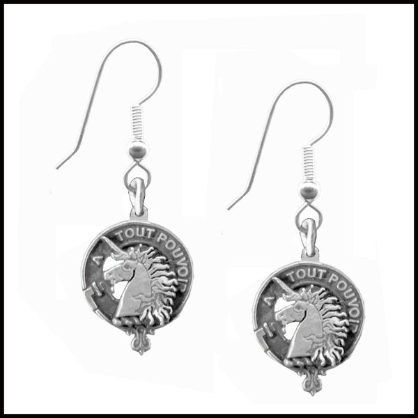 Oliphant Clan Crest Earrings
