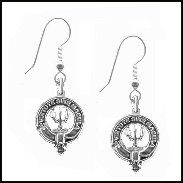 Russell Clan Crest Earrings