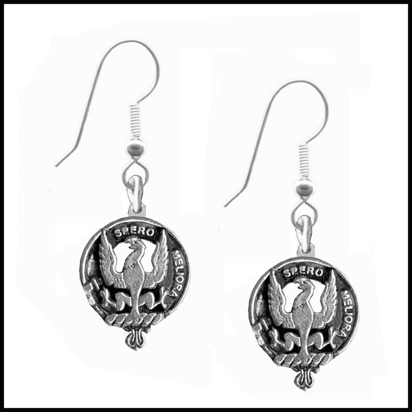 Sandilands Clan Crest Earrings