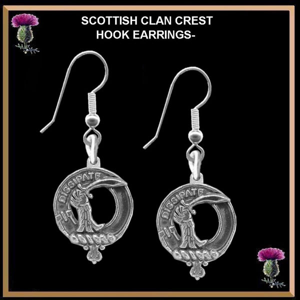 Scrymgeour Clan Crest Earrings