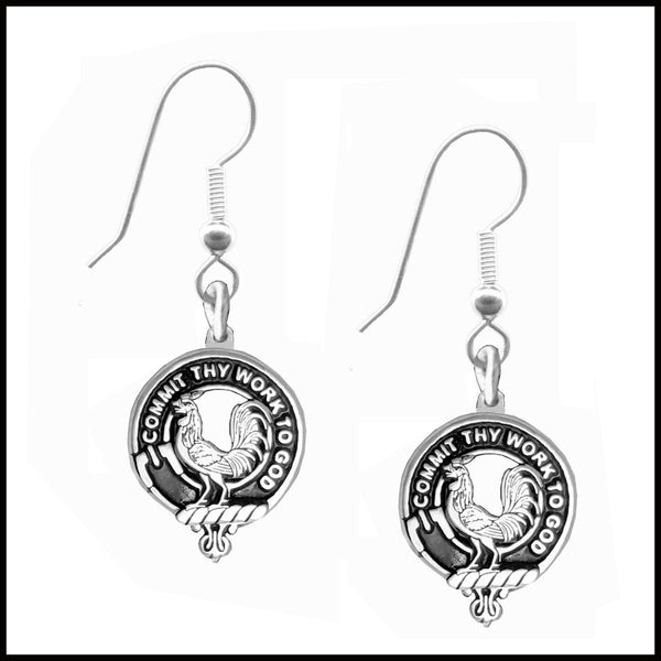Sinclair Clan Crest Earrings