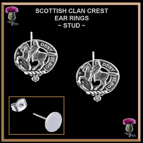 Thompson Clan Crest Earrings