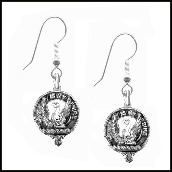 Wishart Clan Crest Earrings