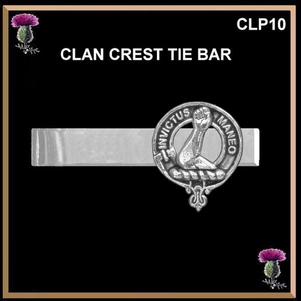 Armstrong Scottish Clan Clip Tie Bar