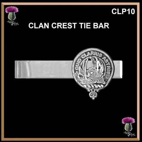 Baillie Scottish Clan Clip Tie Bar