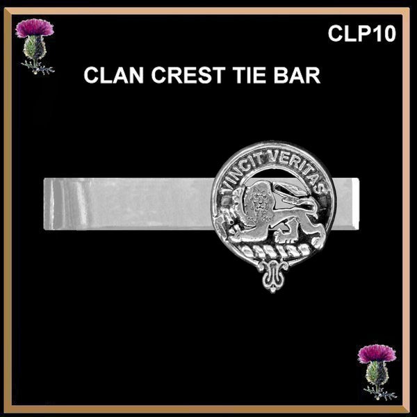 Baxter Scottish Clan Clip Tie Bar