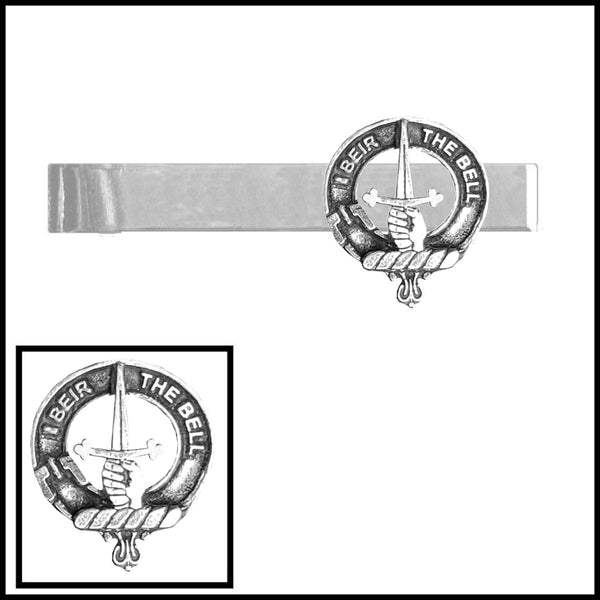 Bell Scottish Clan Clip Tie Bar