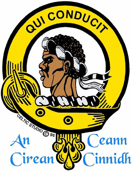 Borthwick Scottish Clan Clip Tie Bar