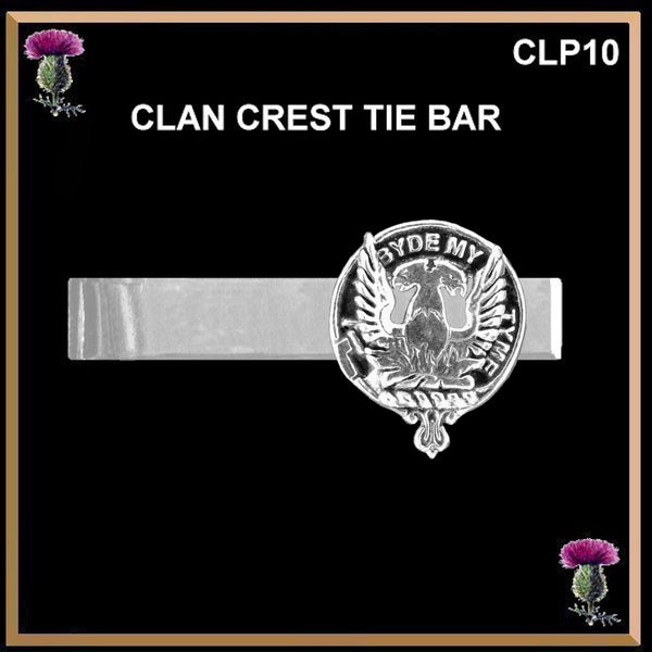 Campbell Loudoun Scottish Clan Clip Tie Bar