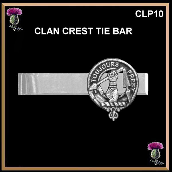 Carmichael Scottish Clan Clip Tie Bar