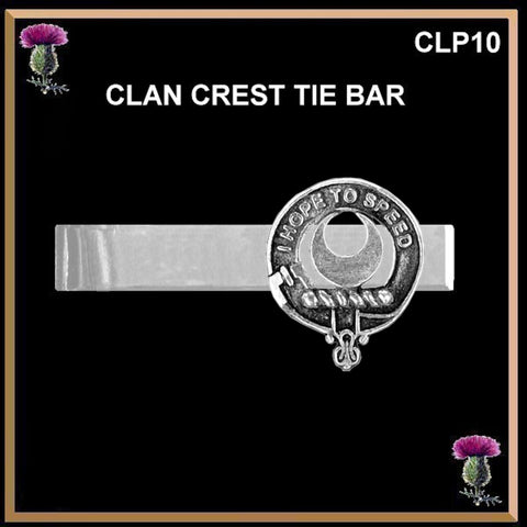 Cathcart Scottish Clan Clip Tie Bar
