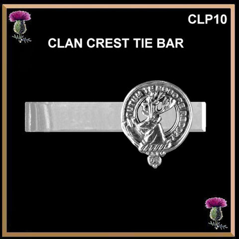 Crawford Scottish Clan Clip Tie Bar