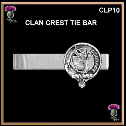 Cumming Scottish Clan Clip Tie Bar