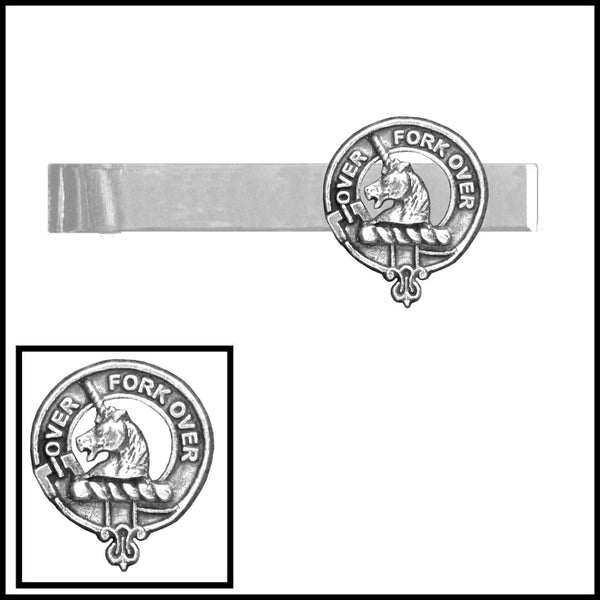 Cunningham Scottish Clan Clip Tie Bar