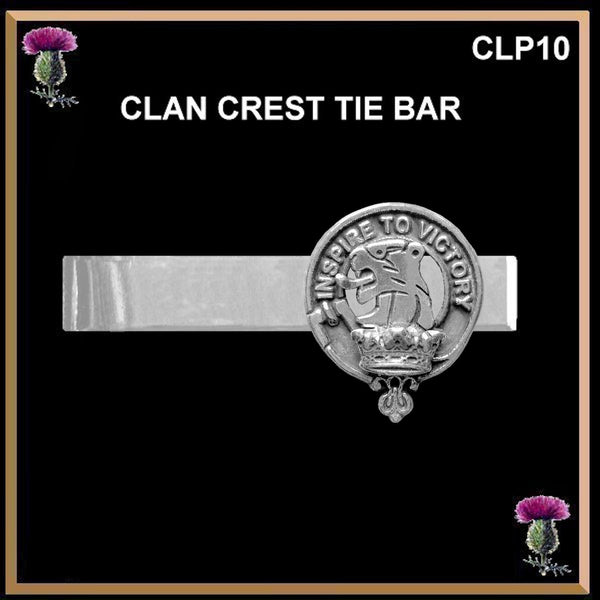 Currie Scottish Clan Clip Tie Bar