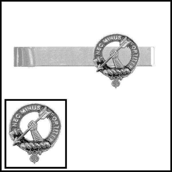 Cuthbert Scottish Clan Clip Tie Bar