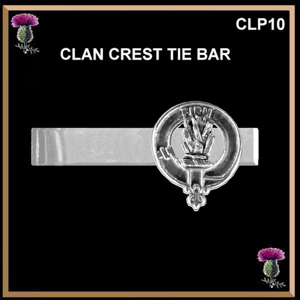 Dalrymple Scottish Clan Clip Tie Bar