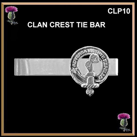 Denniston Scottish Clan Clip Tie Bar