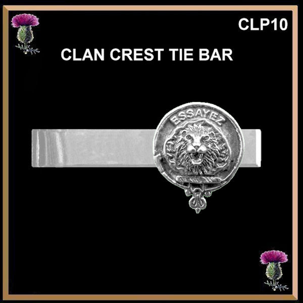 Dundas Scottish Clan Clip Tie Bar