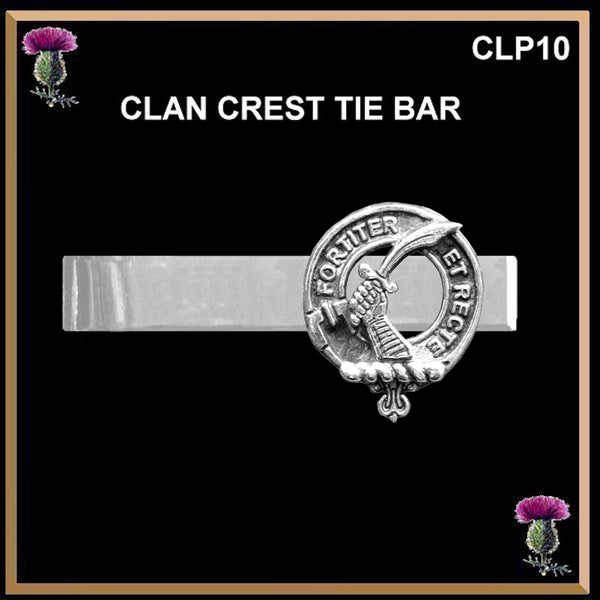 Elliott Scottish Clan Clip Tie Bar