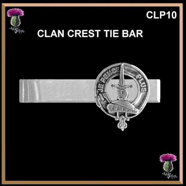 Erskine Scottish Clan Clip Tie Bar