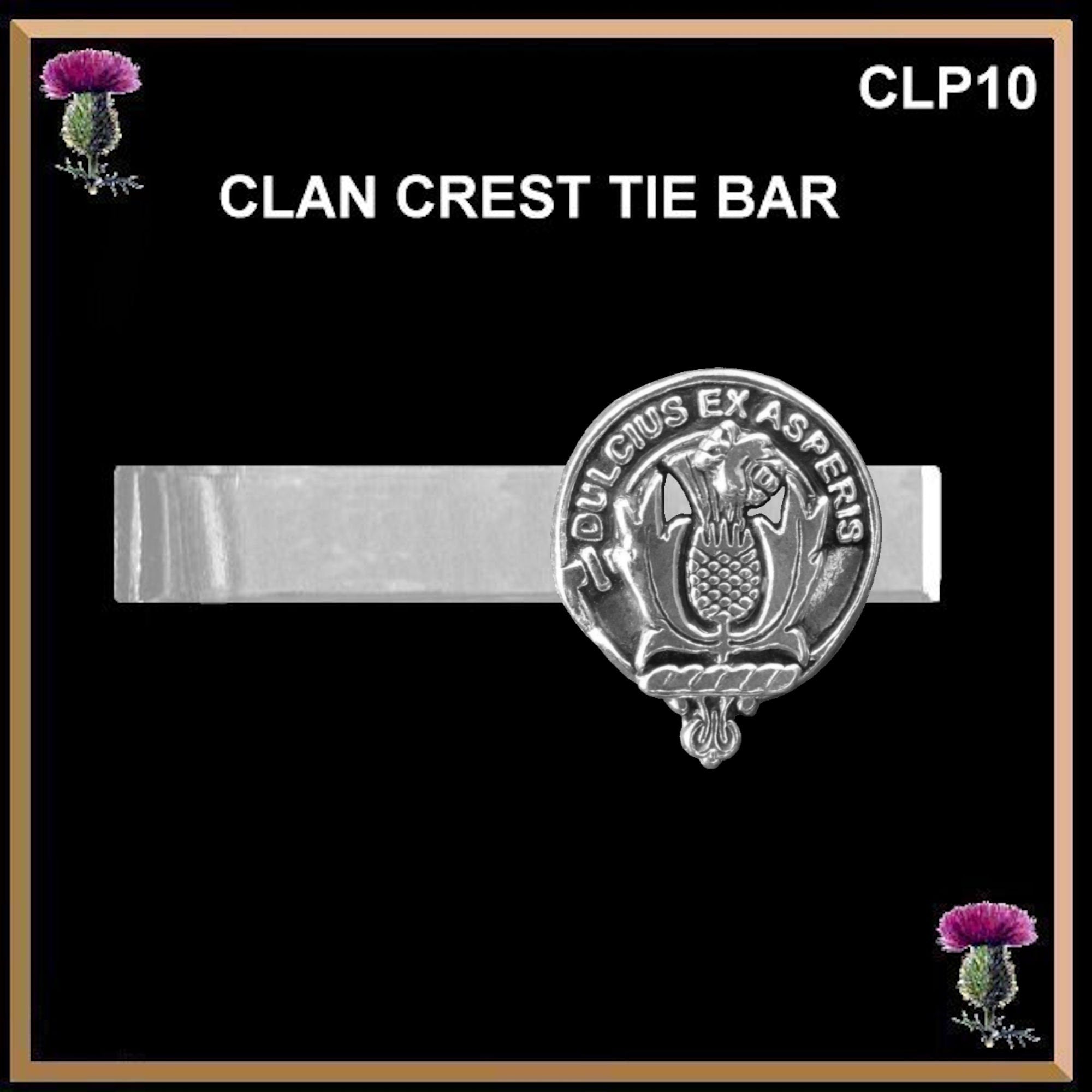 Ferguson Scottish Clan Clip Tie Bar