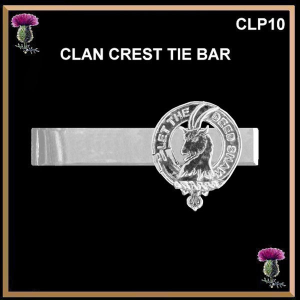 Fleming Scottish Clan Clip Tie Bar