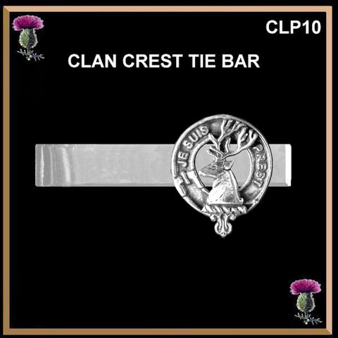 Fraser Lovat Scottish Clan Clip Tie Bar