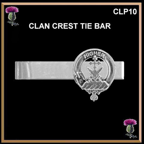 Galloway Scottish Clan Clip Tie Bar